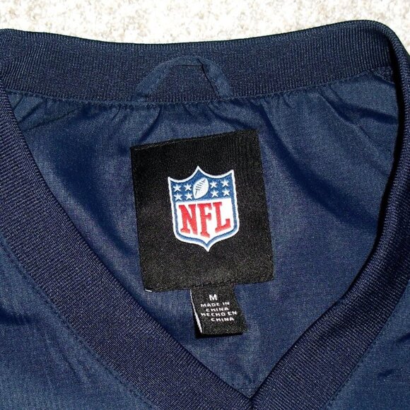 New England Patriots Windbreaker Wind Jacket Mens sz. Medium New Nfl - Picture 4 of 5